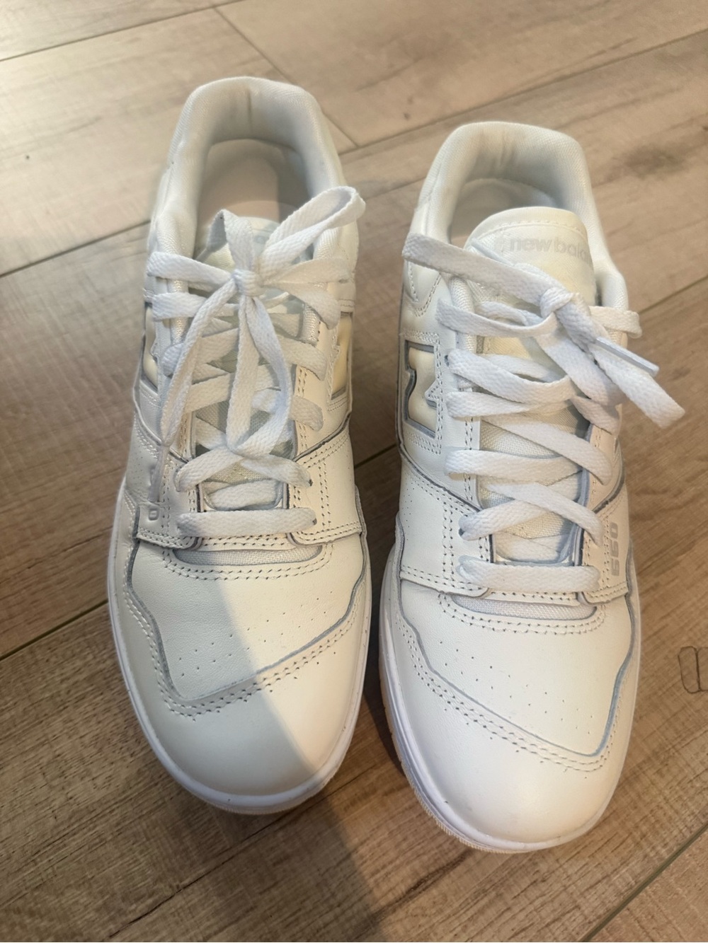 New Balance 550 Sneaker, 9.5, seasalt/calcium - Picture 9 of 16